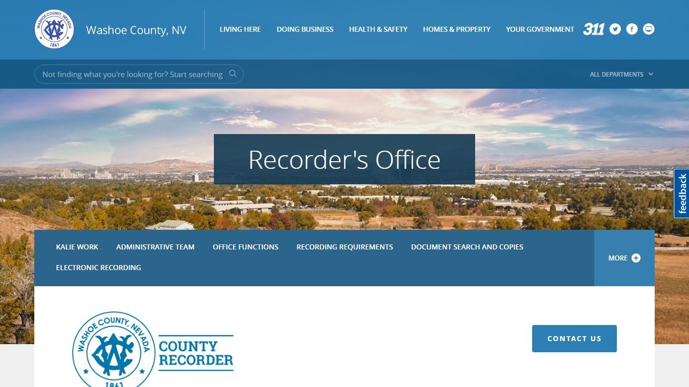 Office of the County Recorder